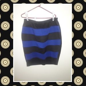 Blue/Black skirt